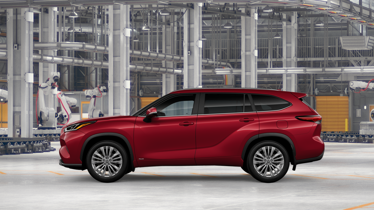 New 2026 Ruby Flare Pearl Toyota Hybrid Platinum image 4