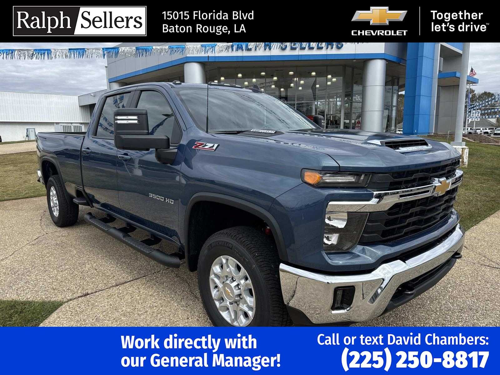 New 2026 Lakeshore Blue Metallic Chevrolet LT image 1