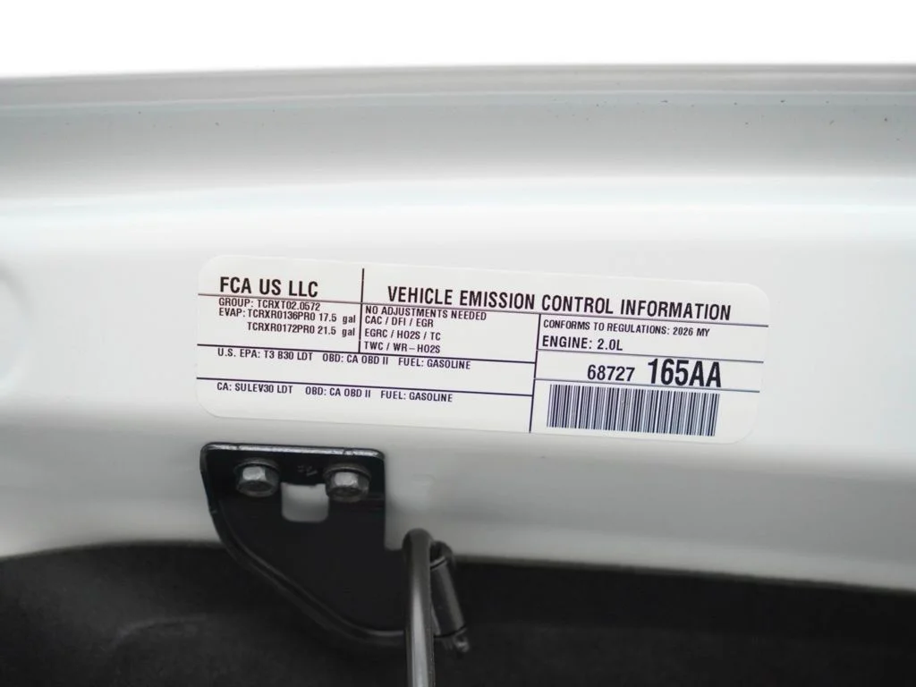 New 2026 Bright White Clear-Coat Exterior Paint Jeep Sport image 21