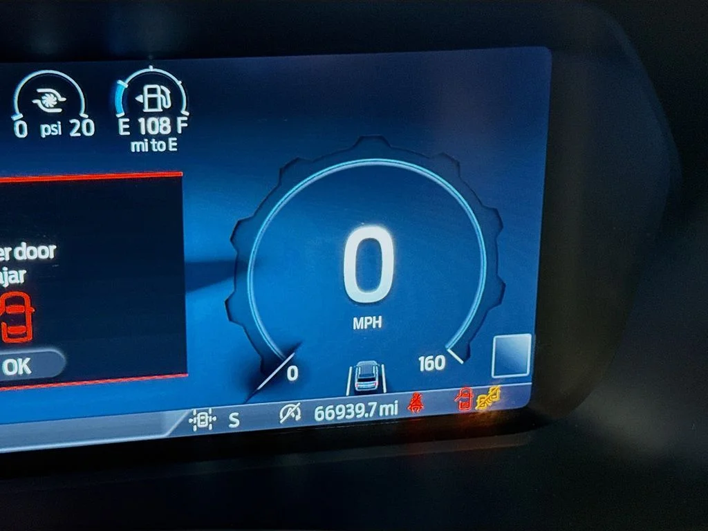 Used 2023 Agate Black Metallic Ford Limited image 18
