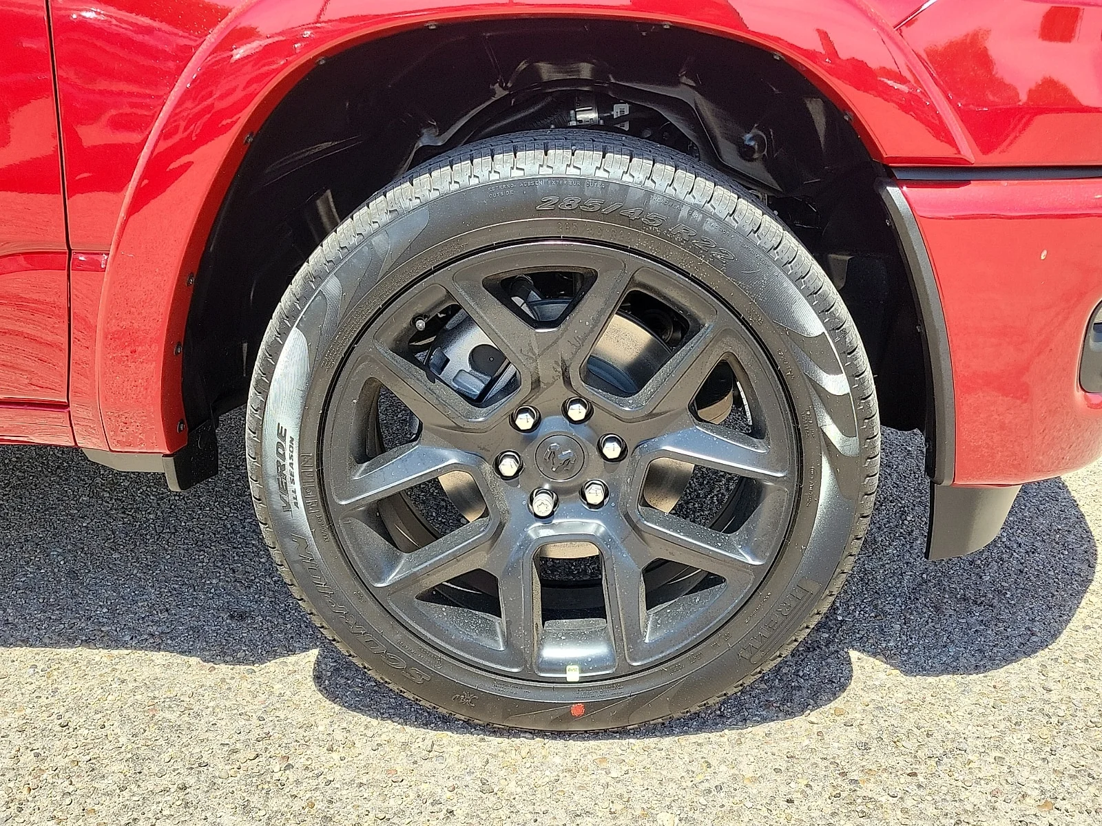 New 2026 PR6 Molten Red Ram LARAMIE CREW CAB 4X4 5