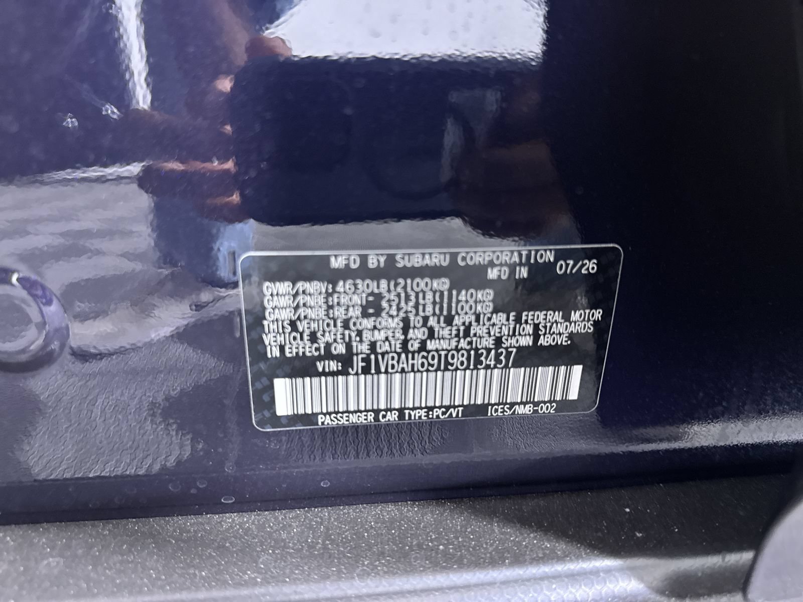 New 2026 GALAXY PURPLE PEARL Subaru Premium image 12