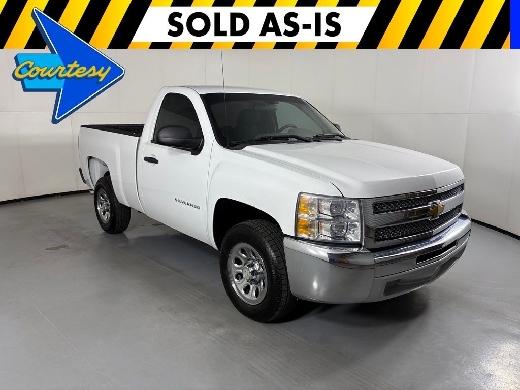 Used 2013 White Chevrolet Work Truck image 1