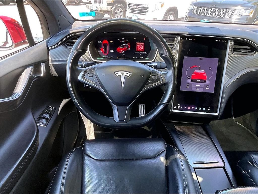 Used 2018 Red Tesla P100D image 17
