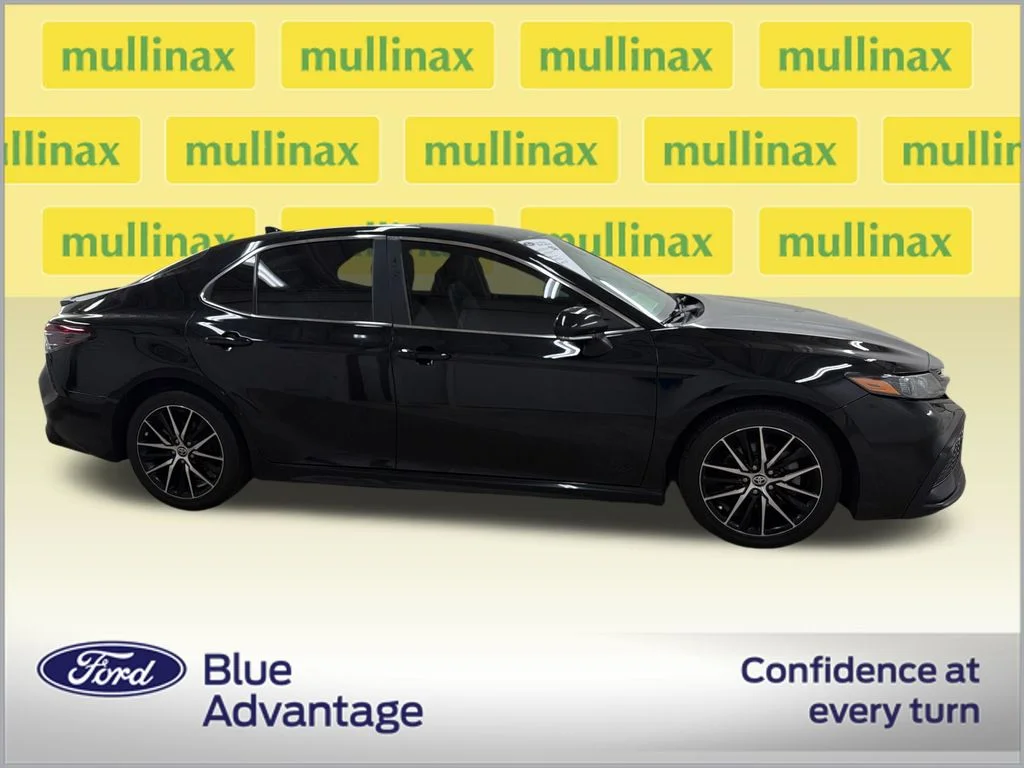 Certified Used 2022 Black Toyota SE image 2