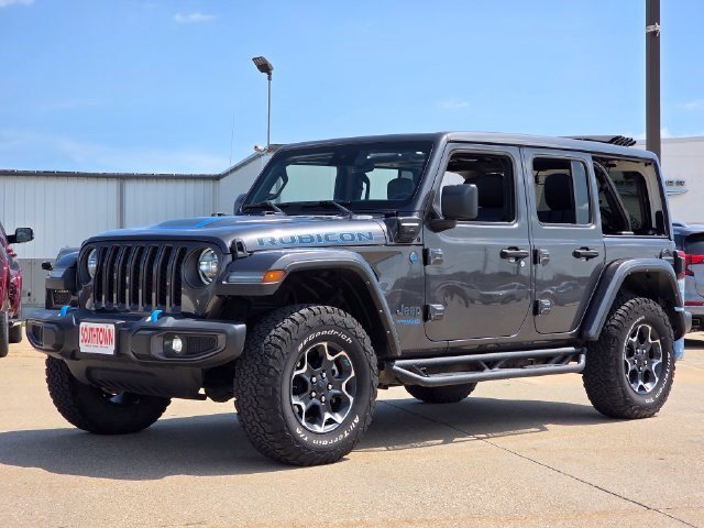Certified Used 2022 Granite Crystal Metallic Clearcoat Jeep Unlimited Rubicon image 3