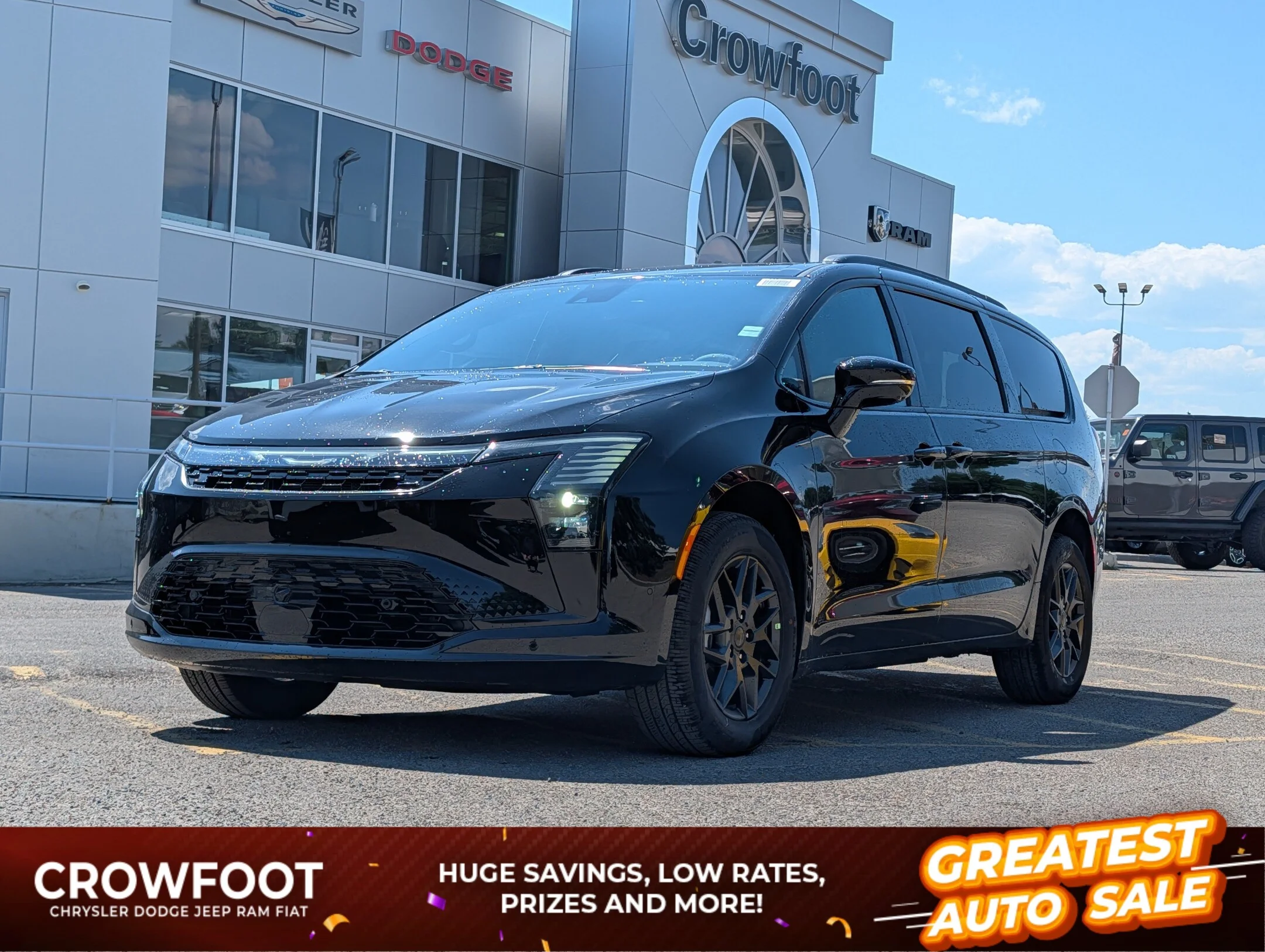 New 2027 Black Chrysler Select - - AWD - Customer Preferred Pkg 27L - Safety Sphere - Full Sunroof & More! image 1
