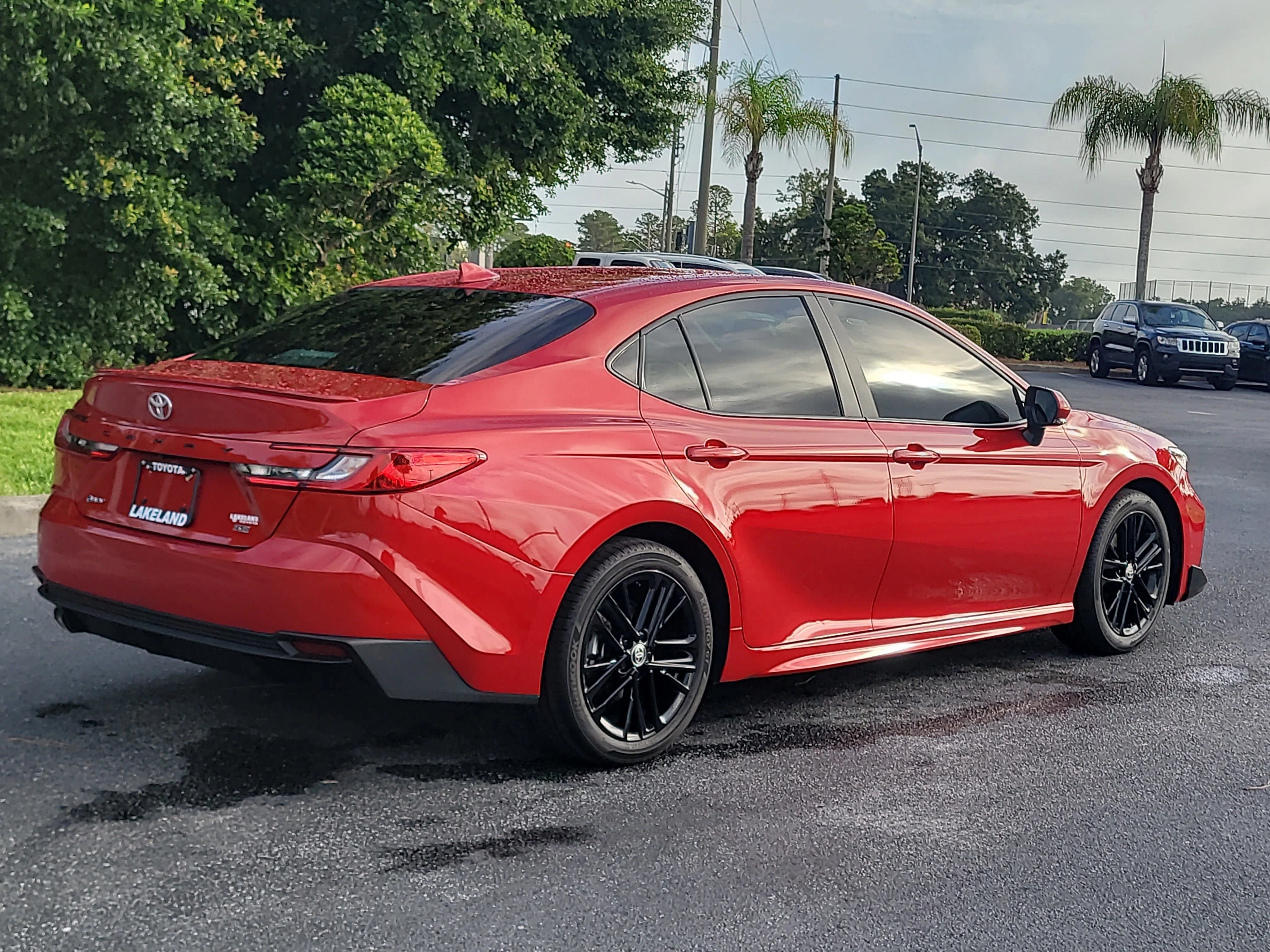 Certified Used 2025 Red Toyota SE image 7