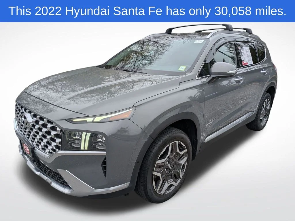 Used 2022 Gray Hyundai Limited image 1