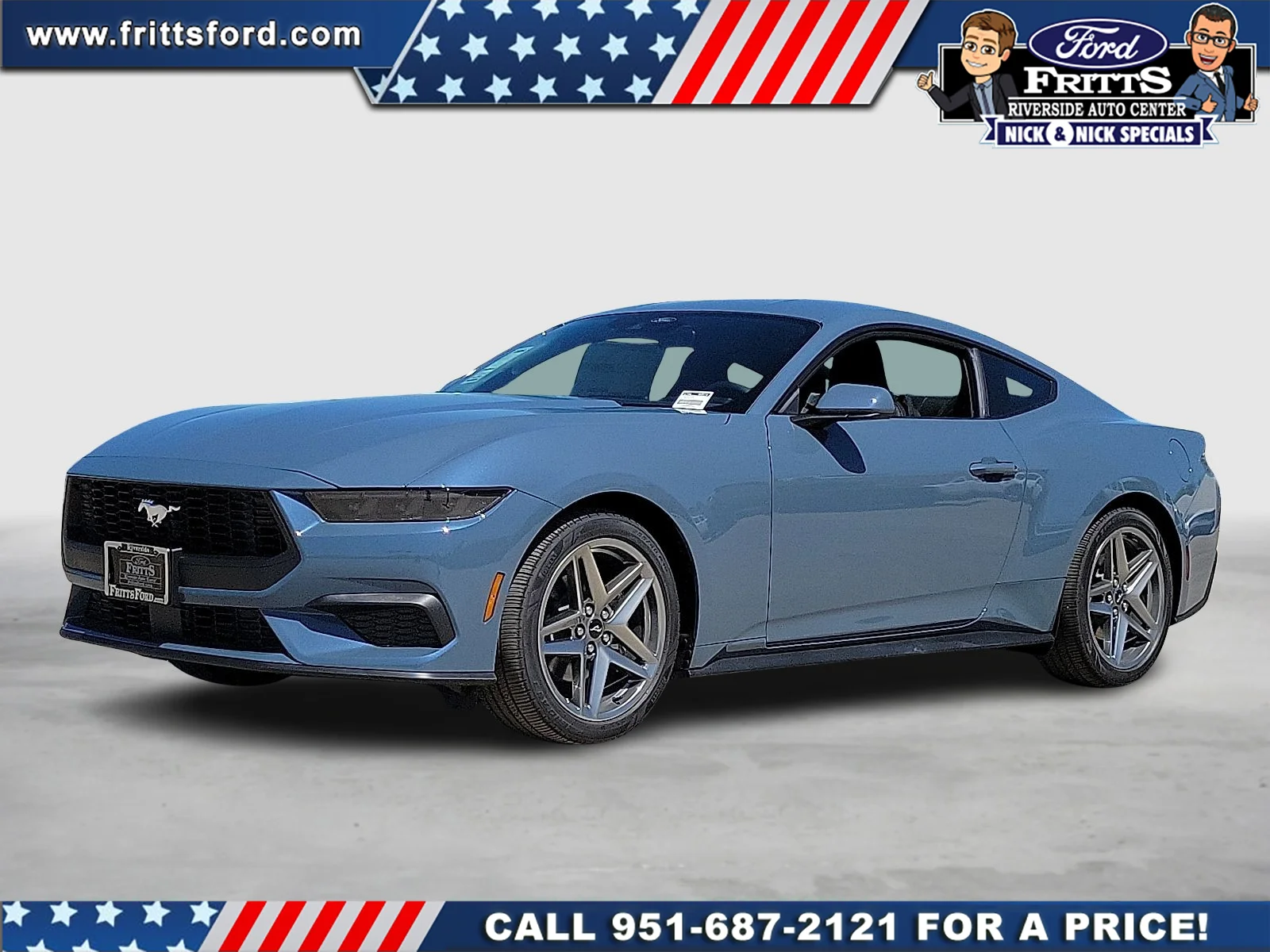 New 2026 Vapor Blue Metallic Ford EcoBoost® Fastback image 1