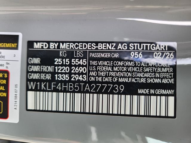 New 2026 MANUFAKTUR Alpine Grey Mercedes-Benz E 350 image 22