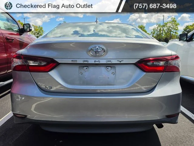 Used 2022 Celestial Silver Metallic Toyota LE image 5