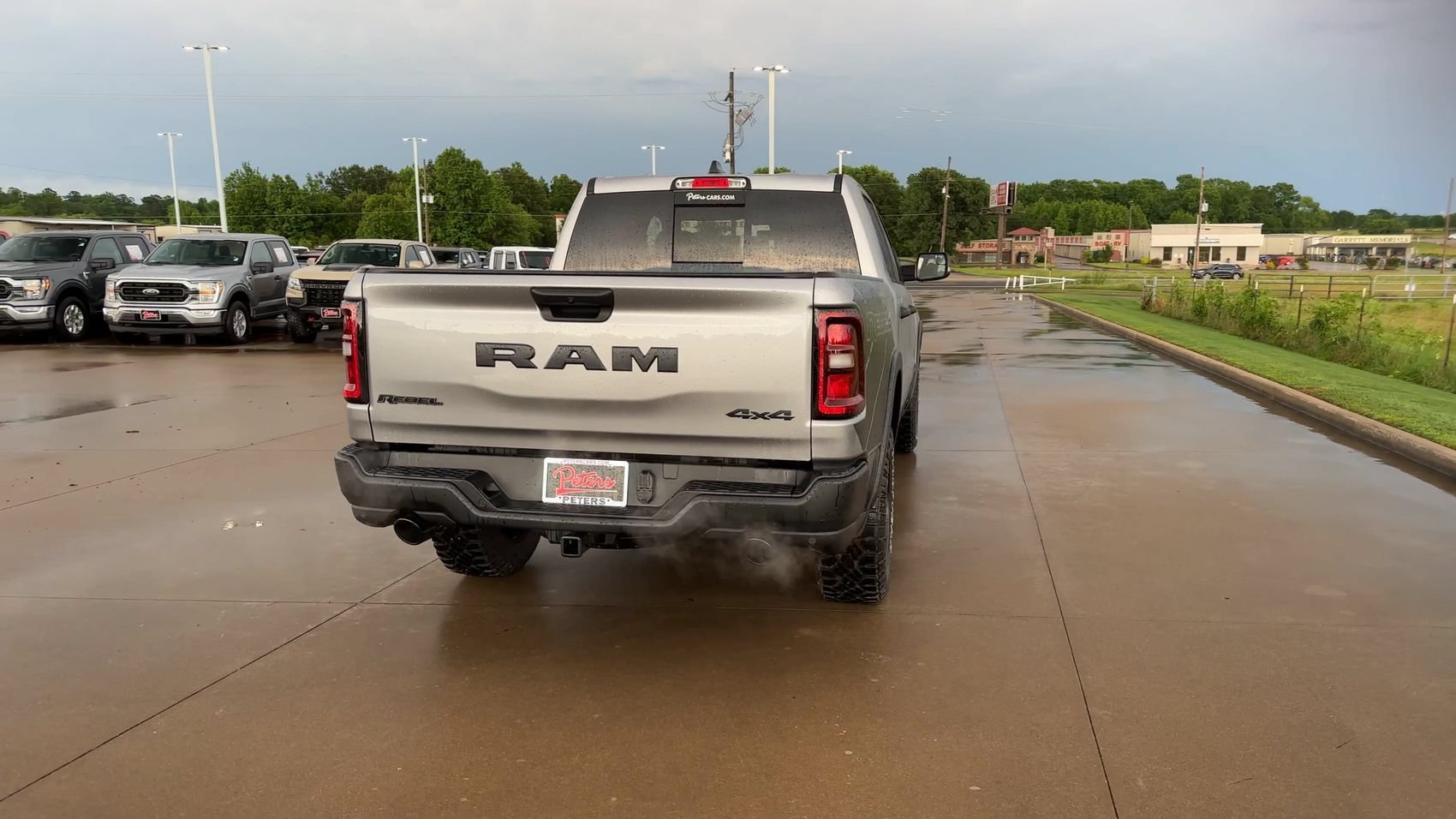 Used 2025 Billet Silver Metallic Clearcoat Ram Rebel image 7