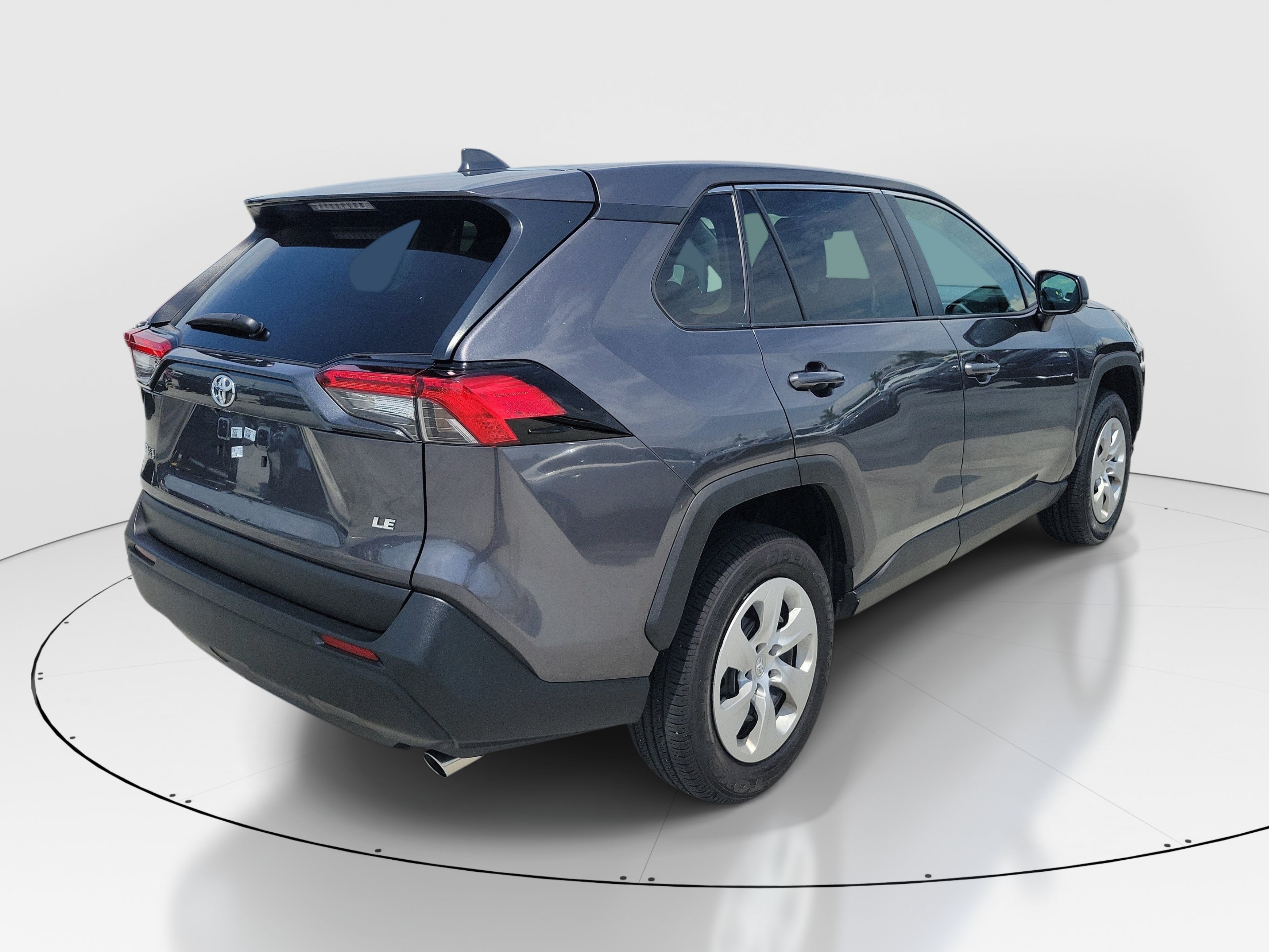 Used 2024 Magnetic Gray Metallic Toyota LE image 6