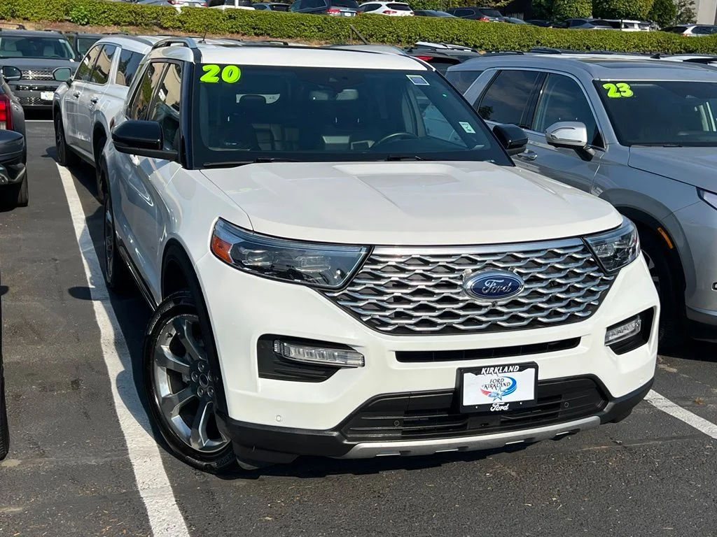Used 2020 Star White Ford Platinum image 1