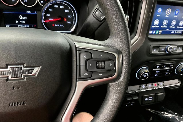 Used 2021 Satin Steel Metallic Chevrolet Custom Trail Boss image 25