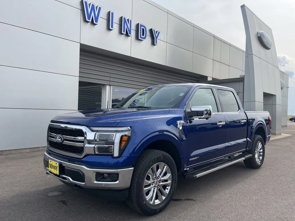 New 2026 Blue Ford Lariat image 1