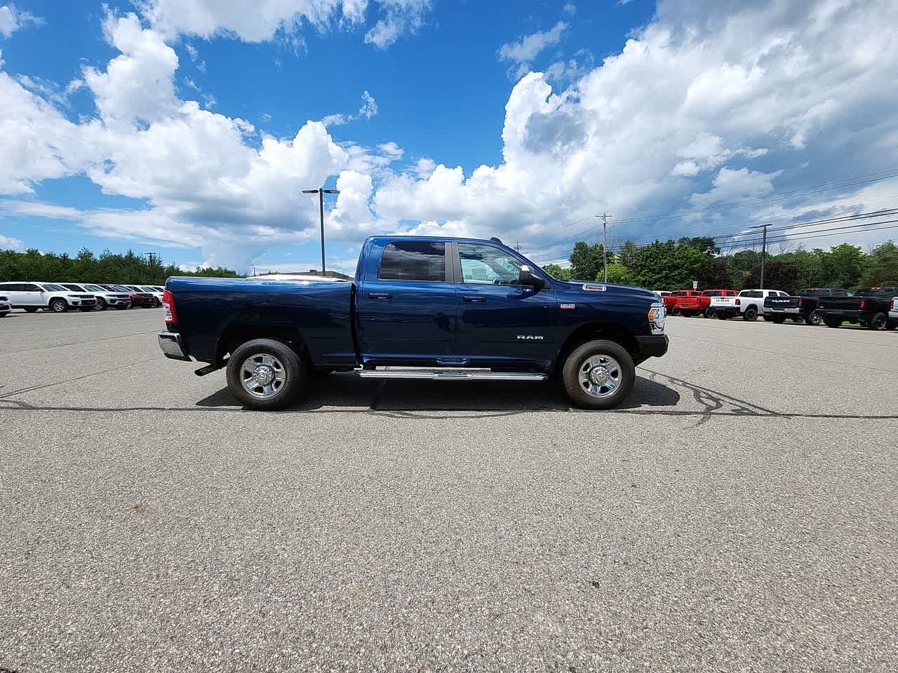 Used 2021 Patriot Blue Pearlcoat Ram Big Horn image 9
