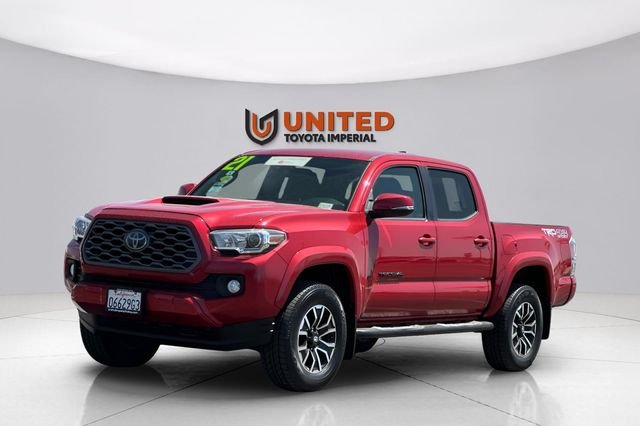 Certified Used 2021 Red Toyota TRD Sport image 8