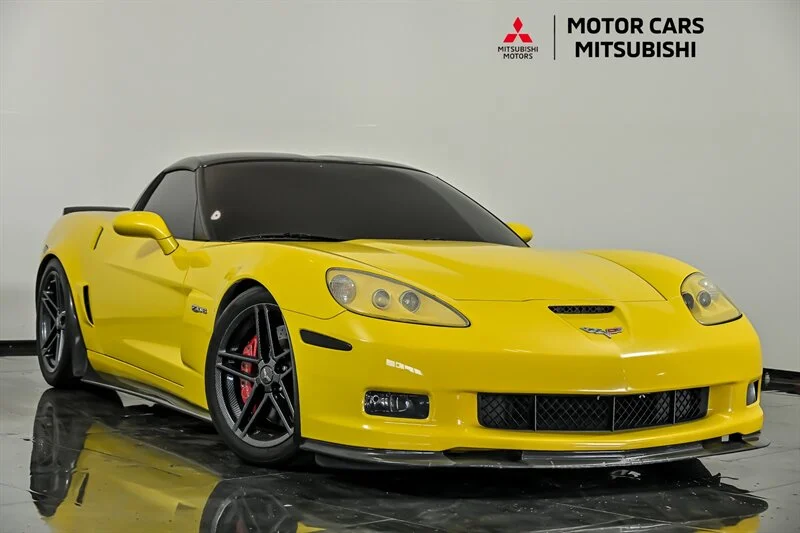 Used 2006 Velocity Yellow Tintcoat Chevrolet Z06 image 1