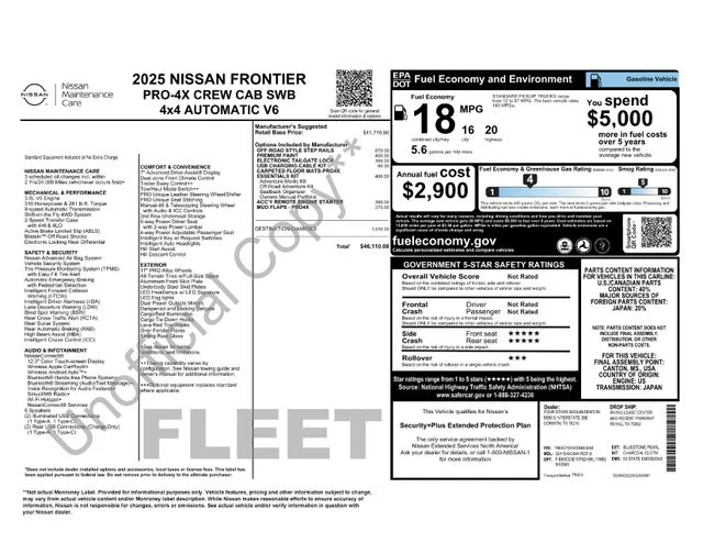 Used 2025 Bluestone Nissan PRO-4X image 3