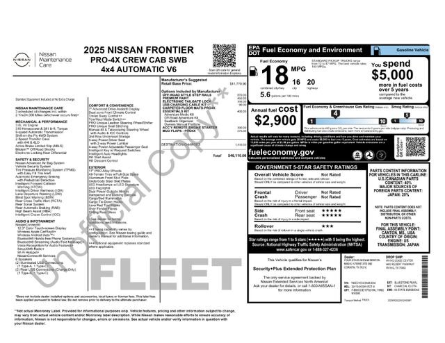 Certified Used 2025 Blue Nissan PRO-4X image 3