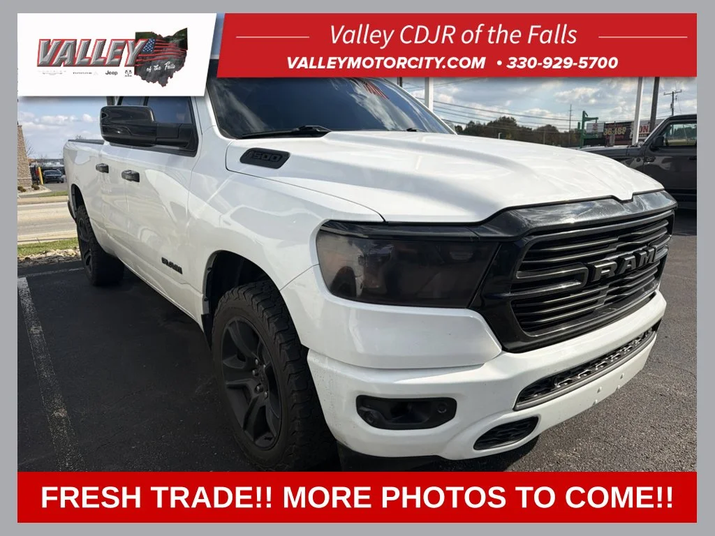 Used 2021 White Ram Big Horn/Lone Star image 1