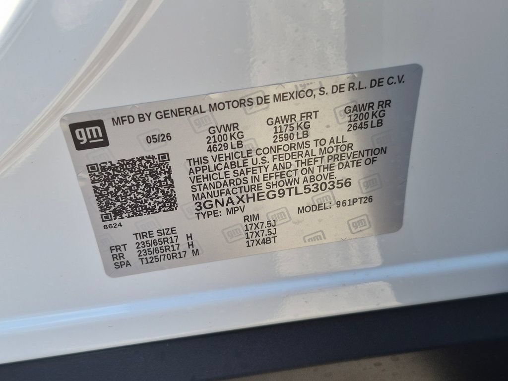 New 2026 Summit White Chevrolet LT image 30