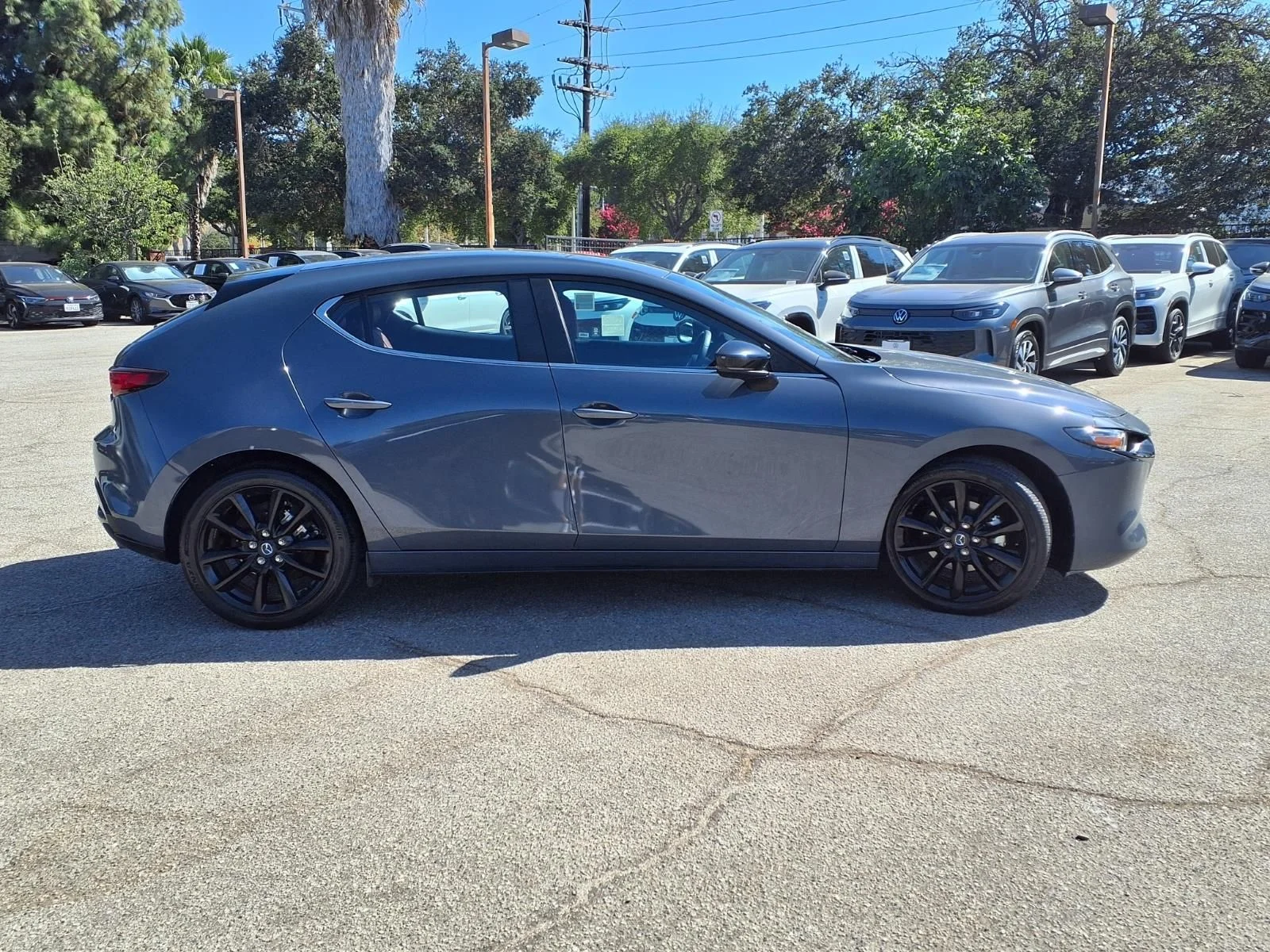 Used 2024 Gray Mazda 2.5 S Carbon Edition image 3