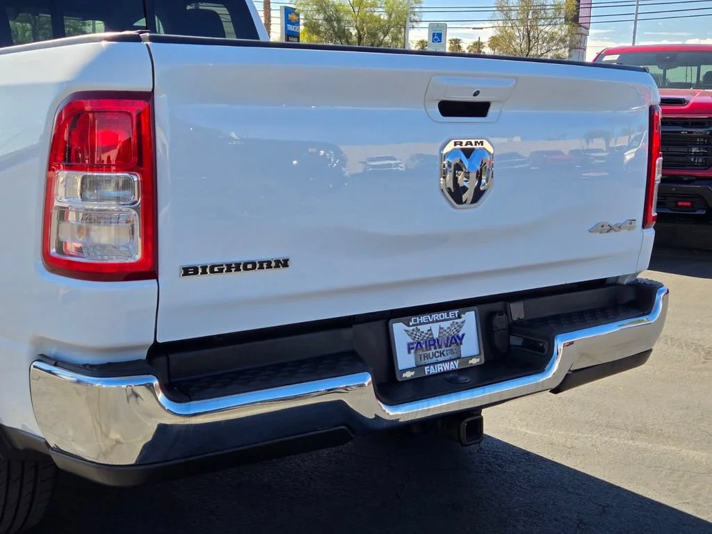 Used 2022 Bright White Clea Ram Big Horn image 5