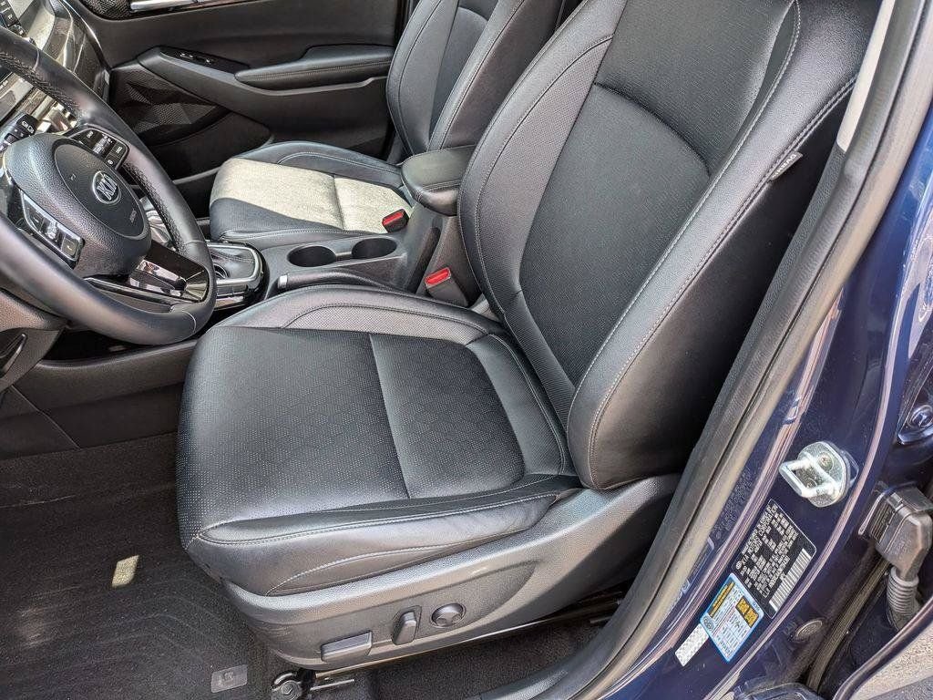 Used 2021 Blue Kia EX image 22