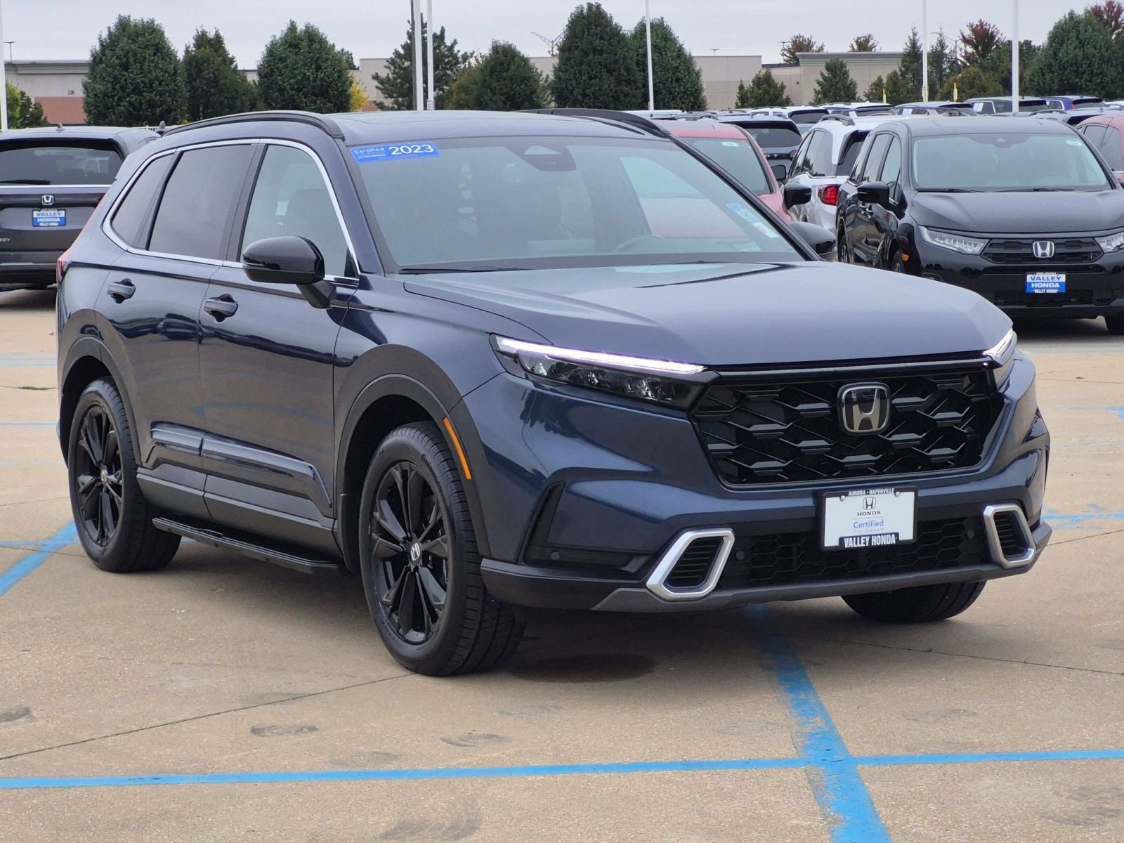 Certified Used 2023 Canyon River Blue Metallic Honda Sport Touring AWD image 5
