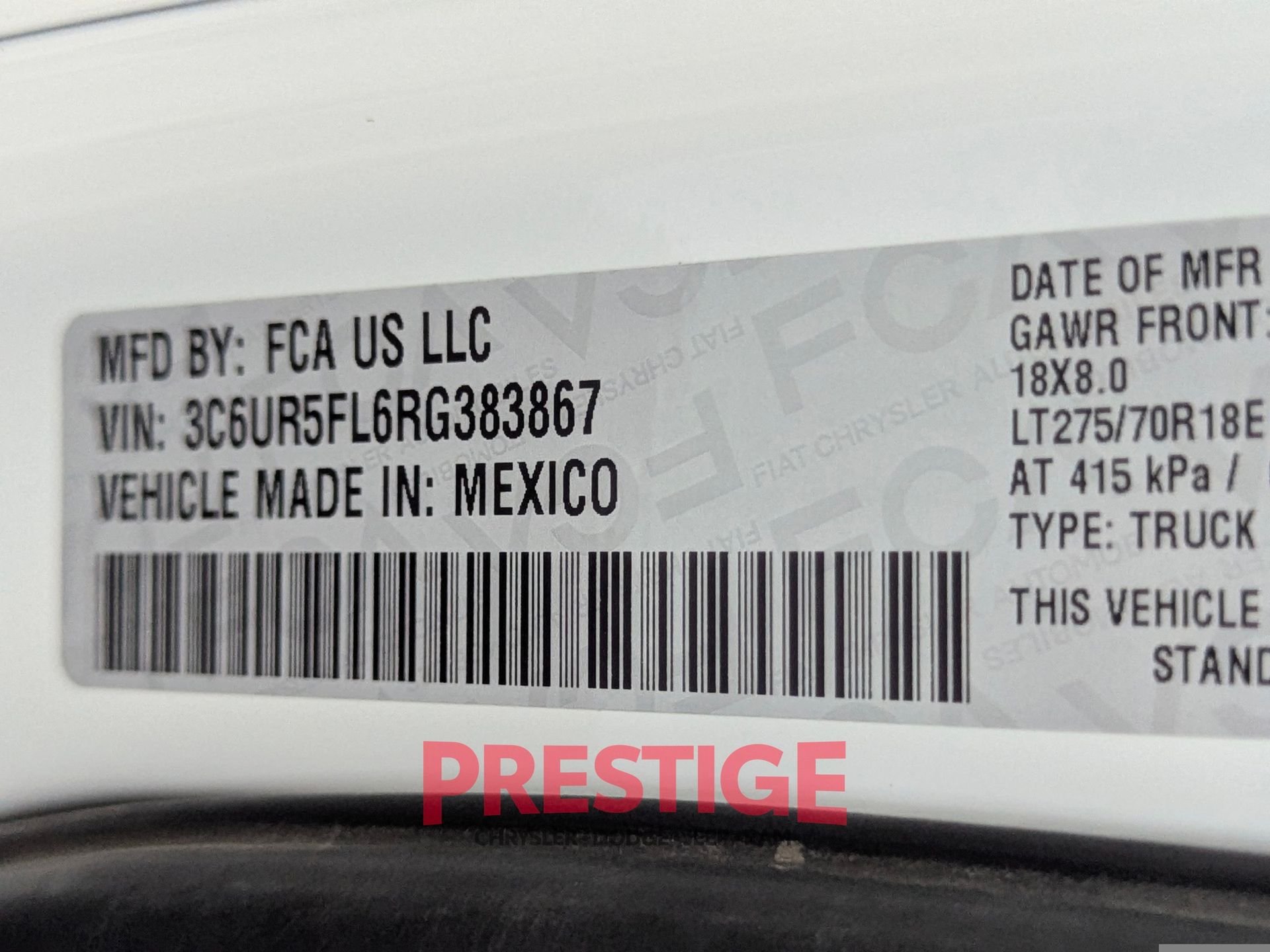 Used 2024 White Ram Laramie image 33