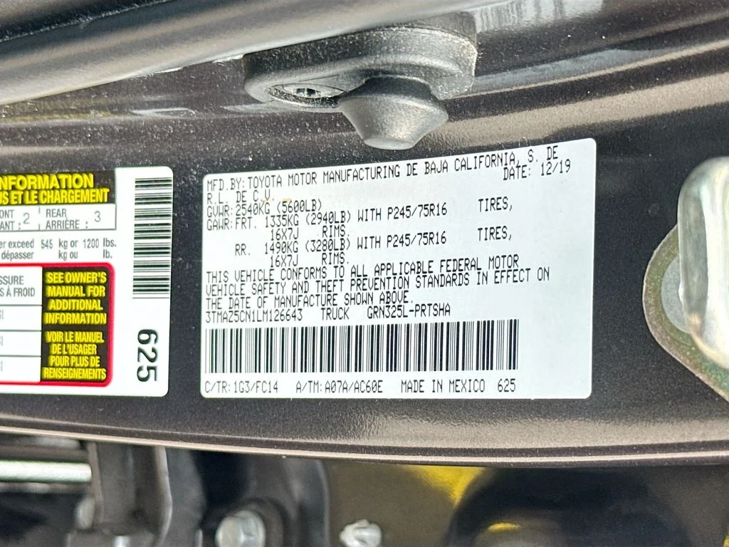 Used 2020 Gray Toyota SR5 image 35