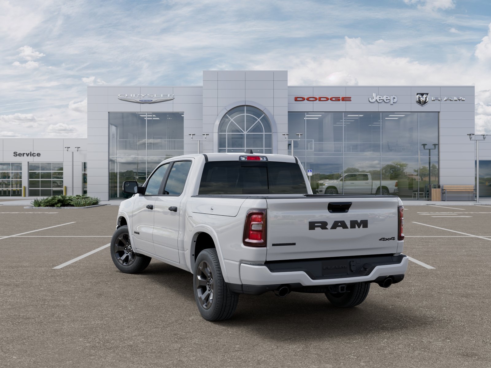 New 2026 Bright White Clearcoat RAM Big Horn/Lone Star image 29