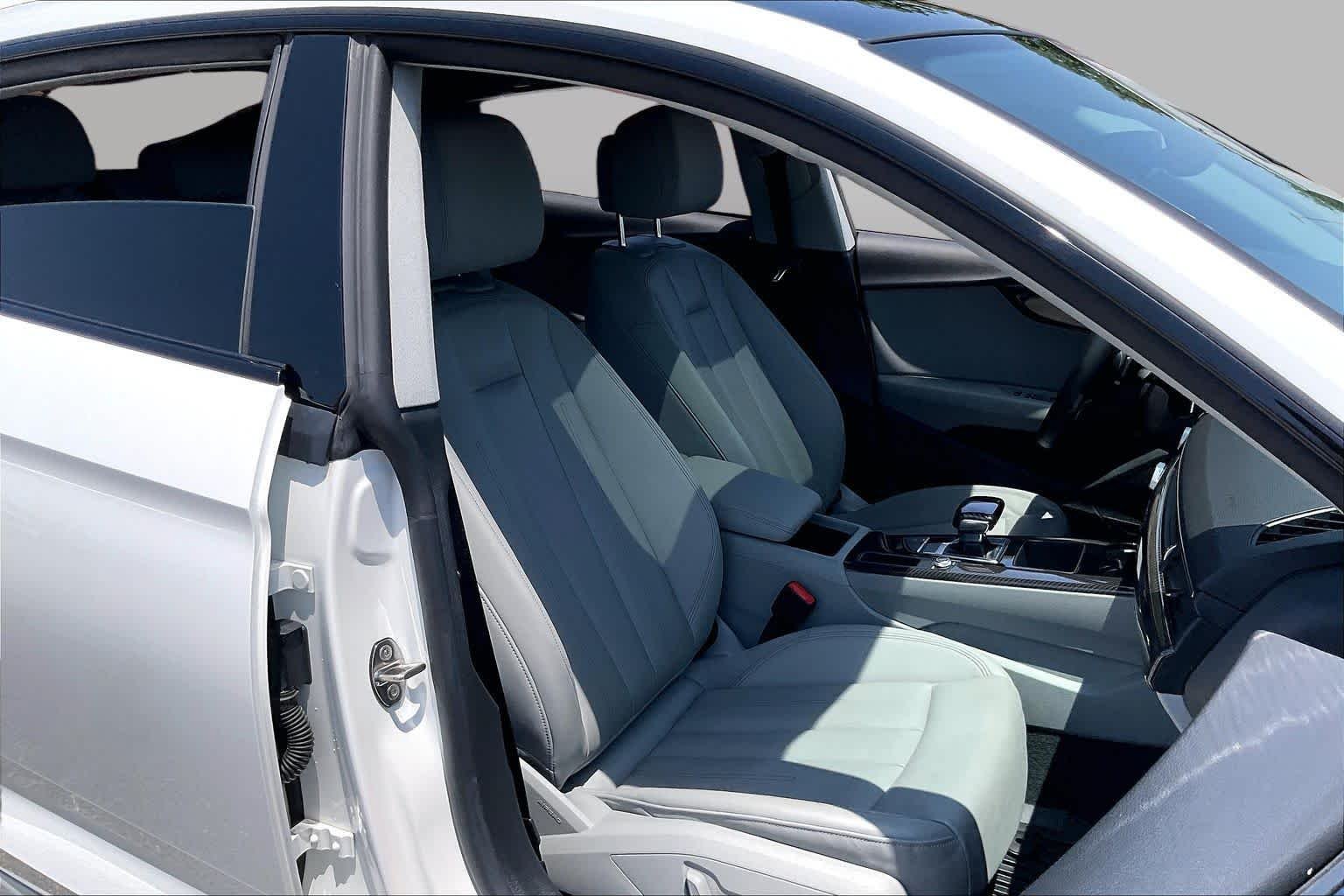 Used 2023 Glacier White Metallic Audi Premium image 9