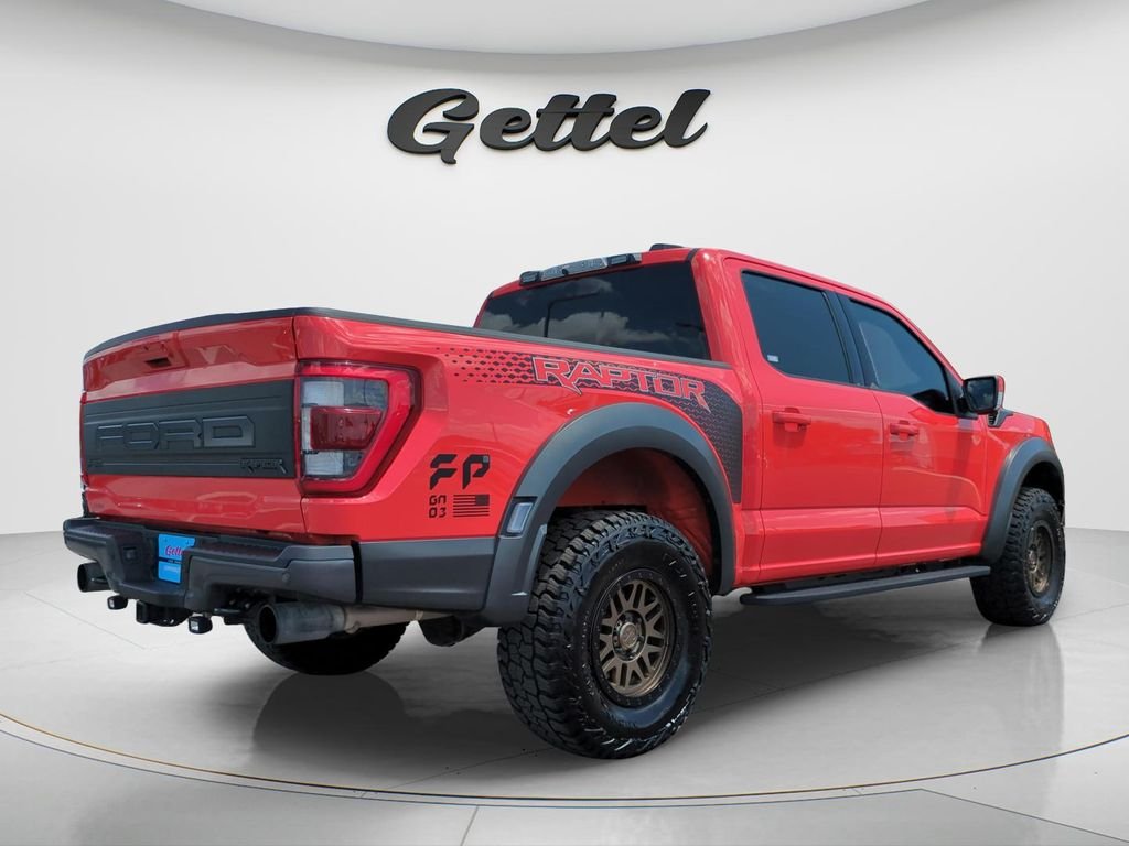 Used 2023 Orange Ford Raptor image 5