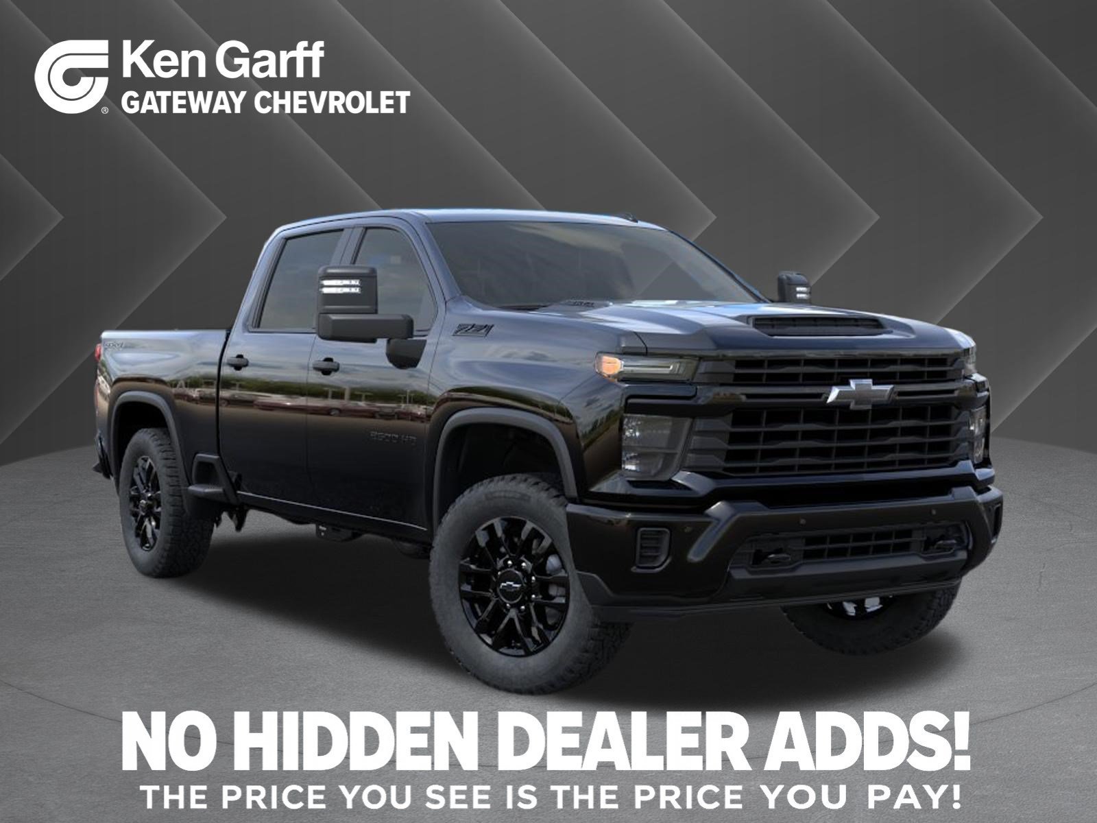 New 2026 Black Chevrolet Custom image 1