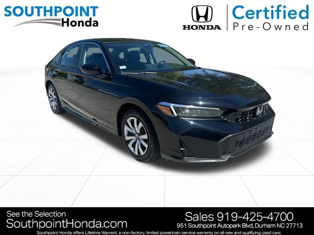 Certified Used 2026 Crystal Black Pearl Honda 2WD LX image 36