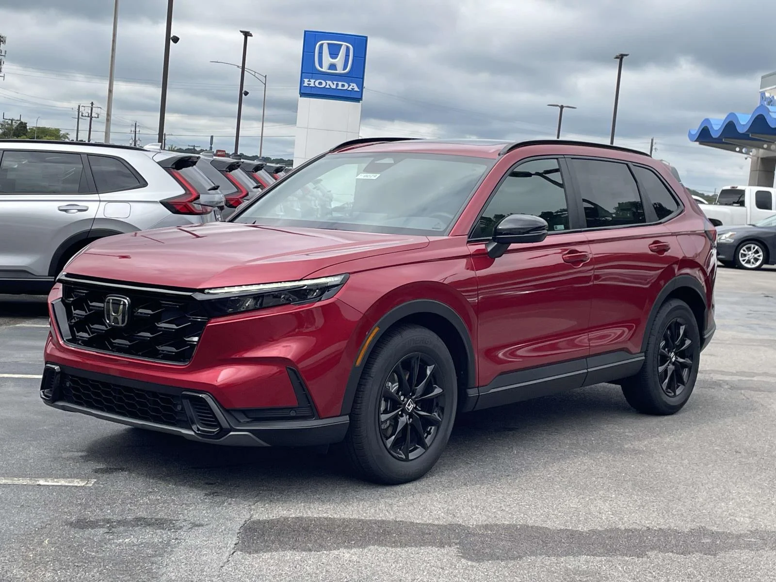 New 2027 Radiant Red Metallic Honda SPORT-L FWD image 4