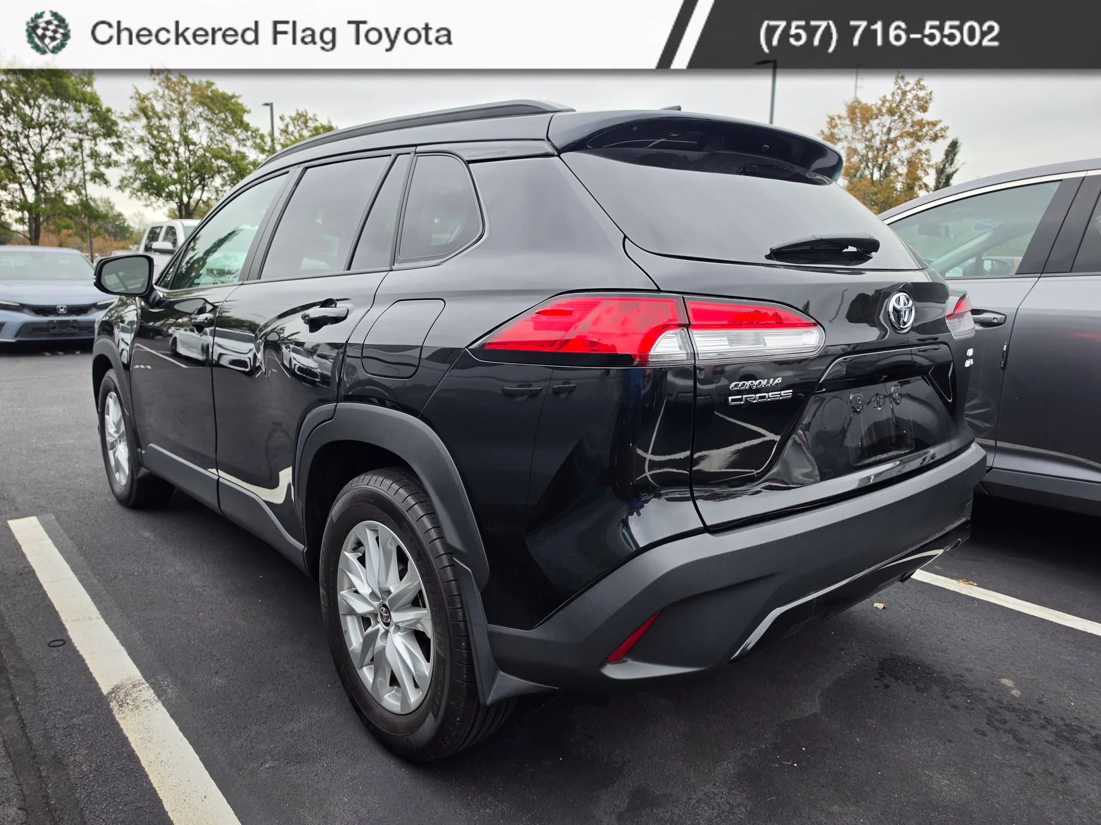 Used 2024 Jet Black Toyota LE image 4