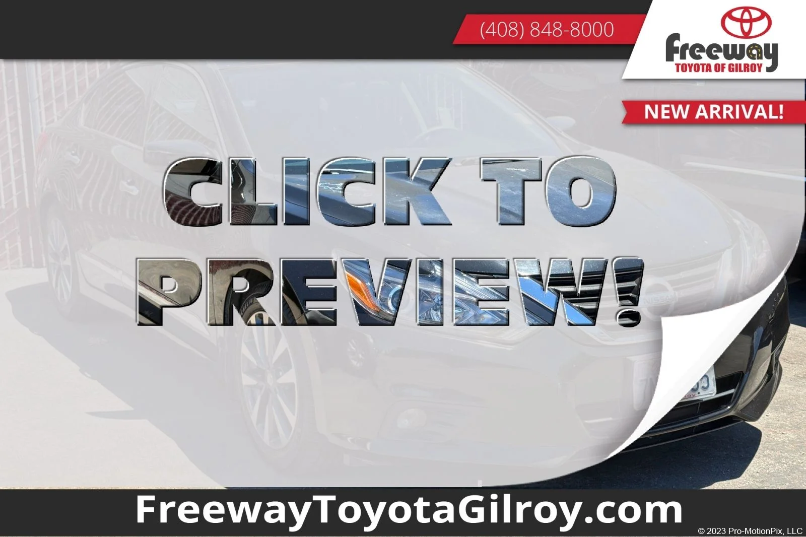 Used 2016 Black Nissan 2.5 SV image 1