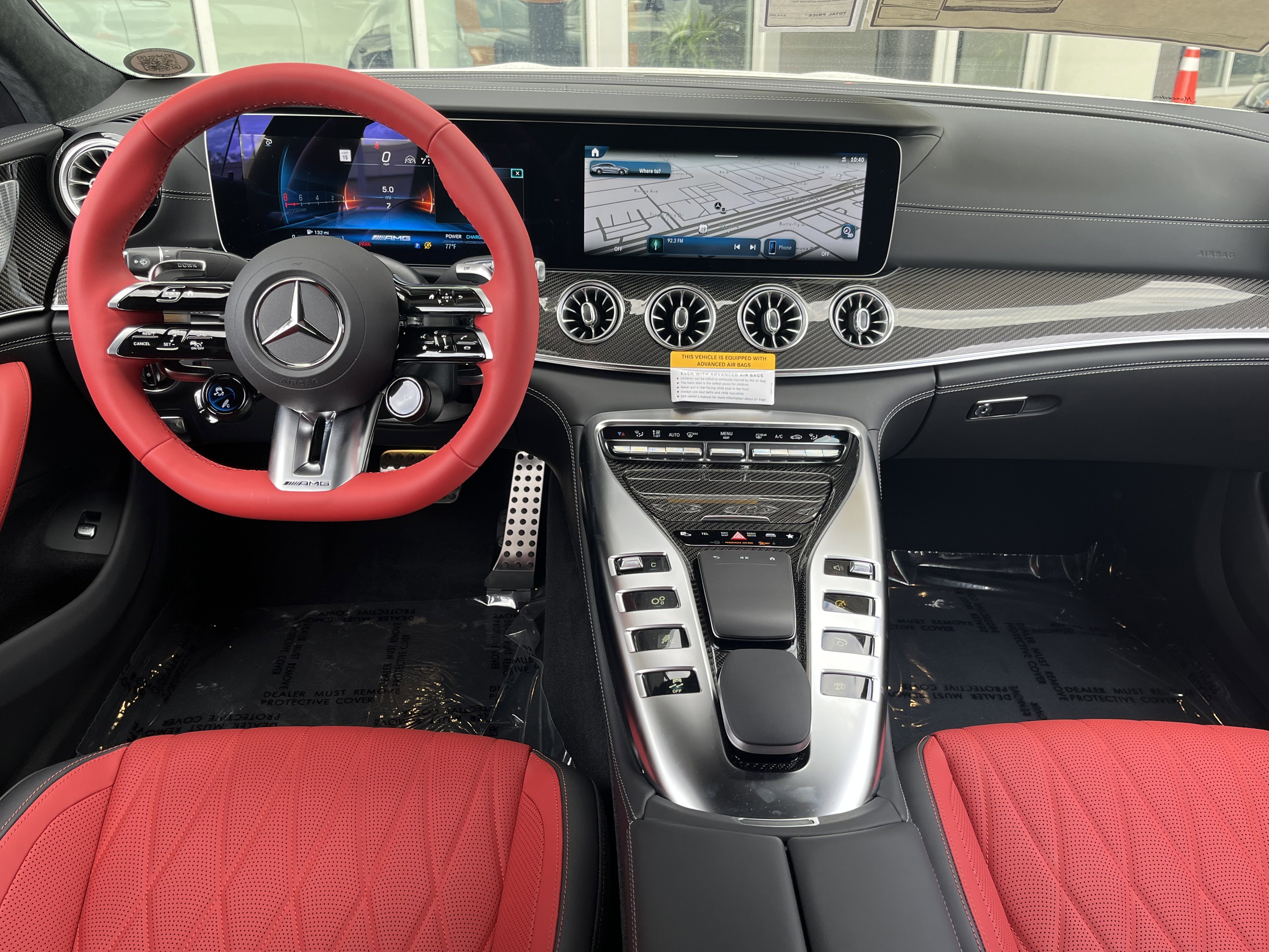 New 2026 MANUFAKTUR Moonlight White Metallic Mercedes-Benz AMG® GT 53 image 49
