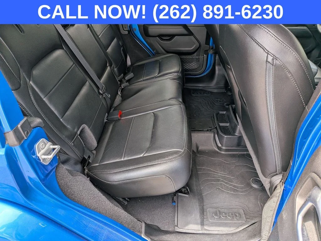 Used 2021 Blue Jeep Unlimited Sahara Altitude image 26