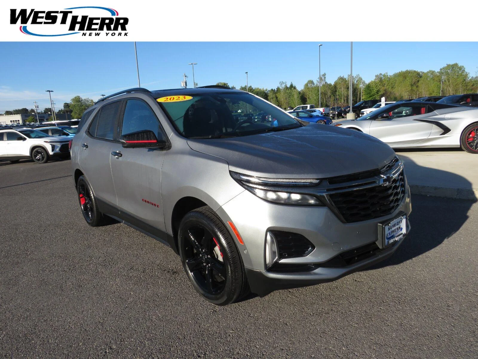 Used 2023 Sterling Gray Metallic Chevrolet Premier image 1