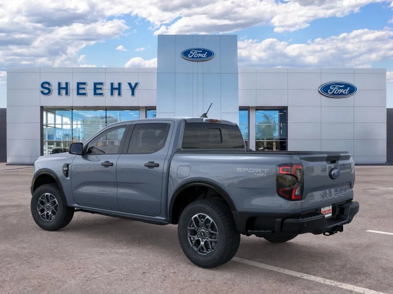 New 2025 Azure Gray Metallic Tri-coat Ford XLT image 6