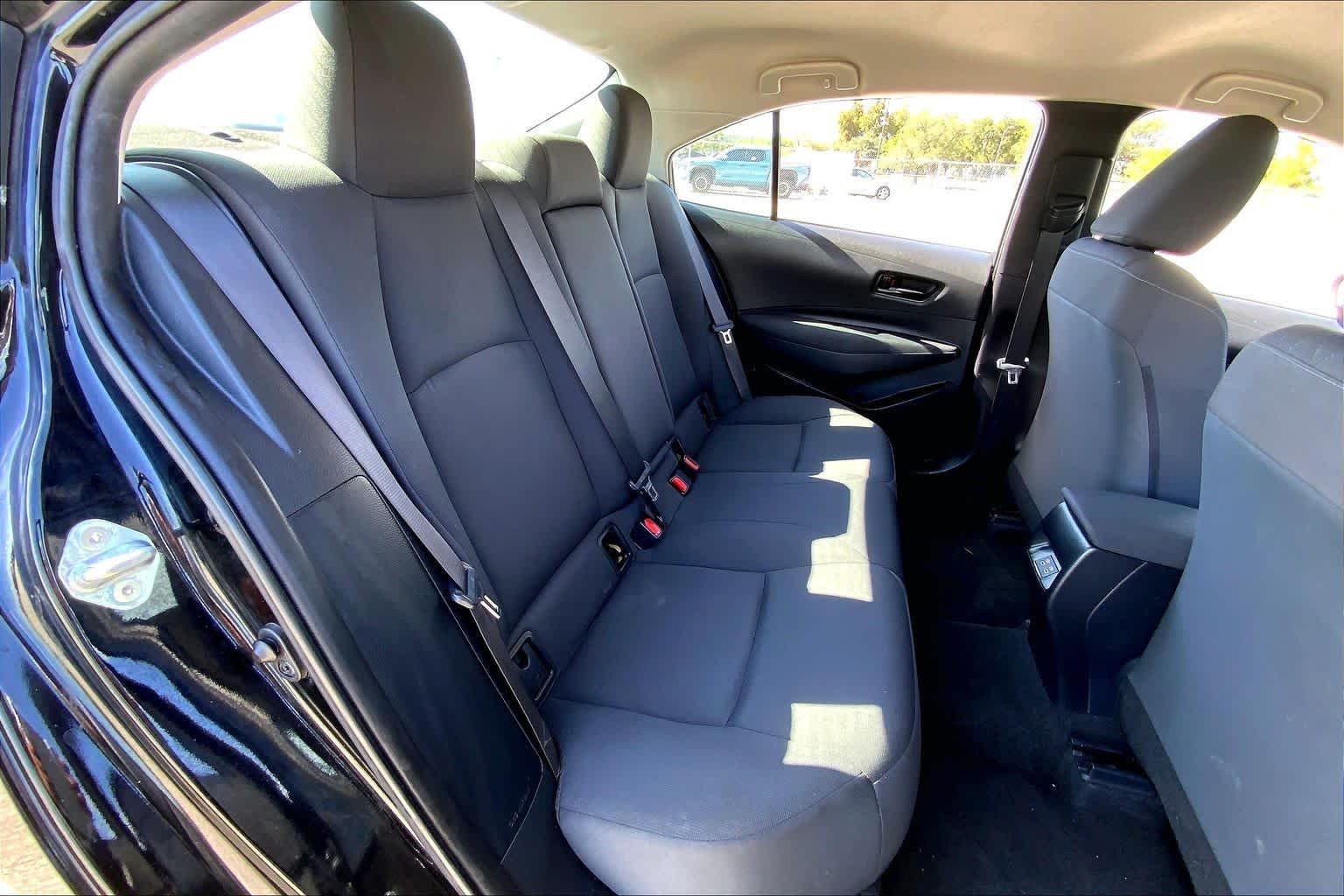 Used 2024 Midnight Black Metallic Toyota LE image 19