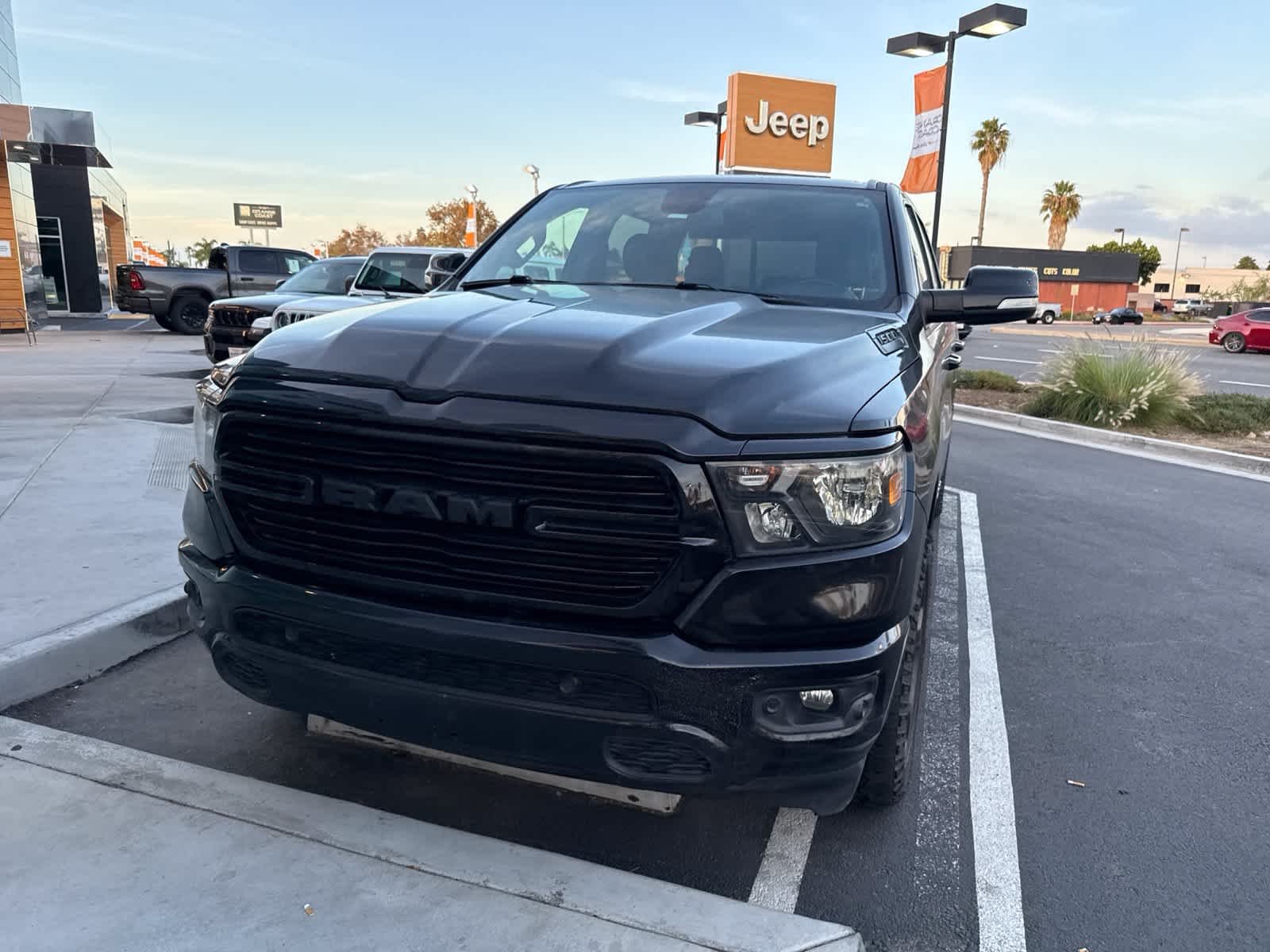 Used 2019 Diamond Black Crystal Pearlcoat Ram Big Horn/Lone Star image 2