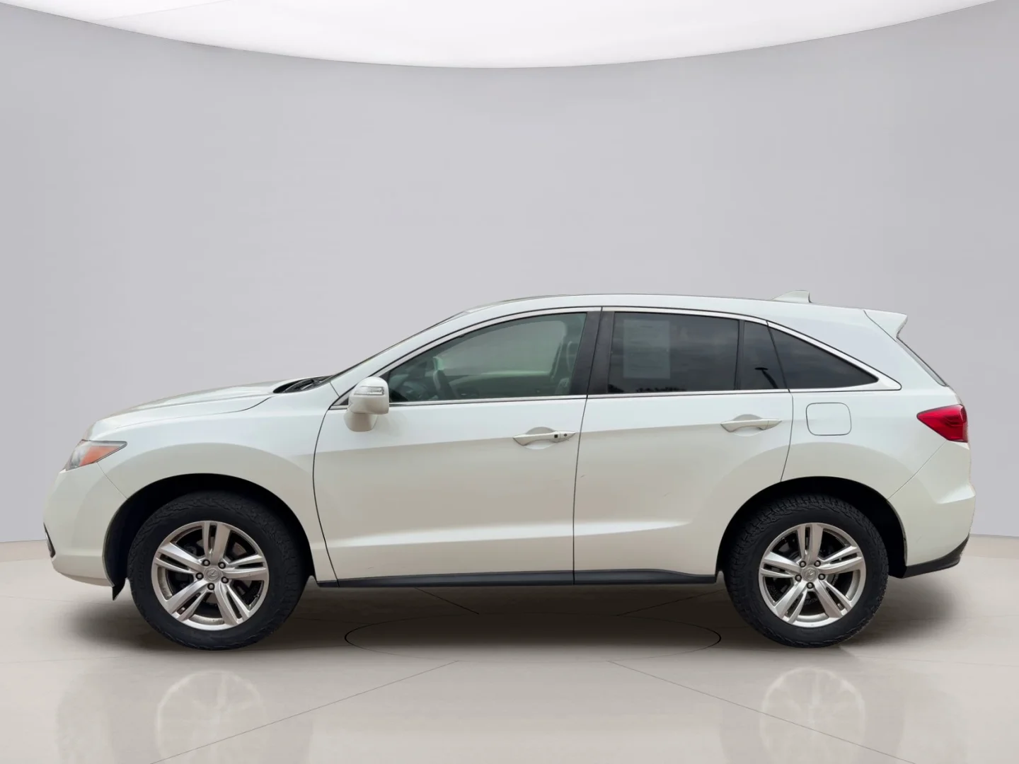 Used 2014 White Acura TECH PKG image 2