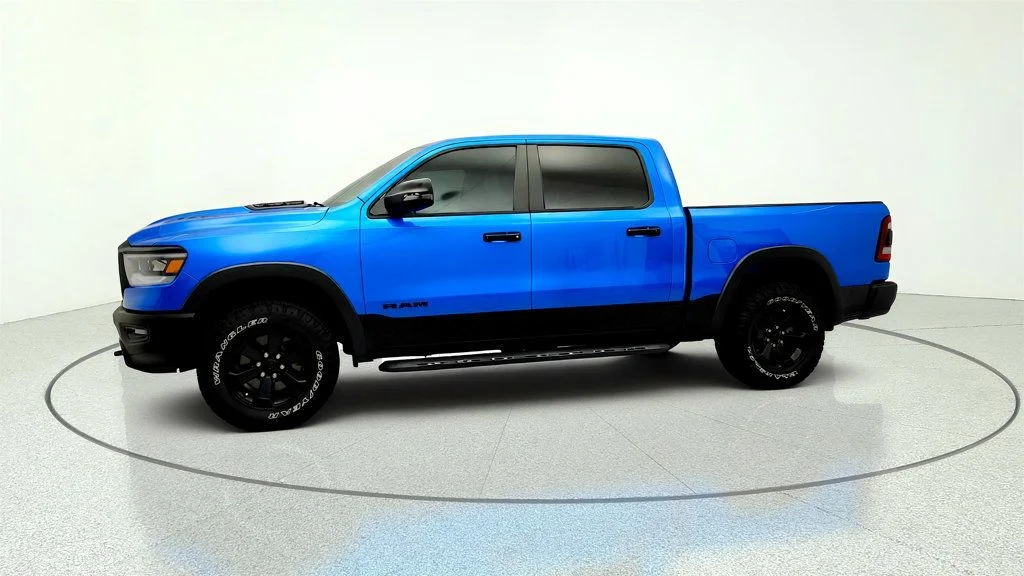 Used 2024 Hydro Blue Pearlcoat Ram Rebel 4x4 Crew Cab 5